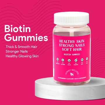 Biotin Gummies - For Glowing Skin and Stronger Hair